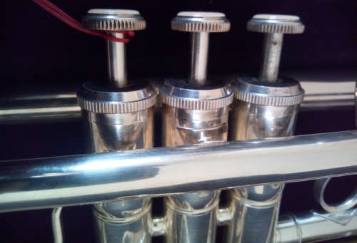 Sanchez Bb Trumpet (Display Set) Silver Plated Brass Body - STRE200S