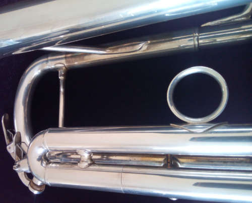 Sanchez Bb Trumpet (Display Set) Silver Plated Brass Body - STRE200S