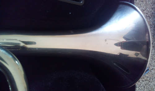 Sanchez Bb Trumpet (Display Set) Silver Plated Brass Body - STRE200S