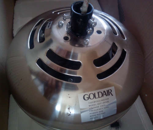 (Please Read - Cosmetics) Goldair 132cm 3 Blade Ceiling Fan (GCF-2012R)