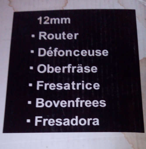 Mintian 1600W 12mm Router (Display Set - As New - Complete)