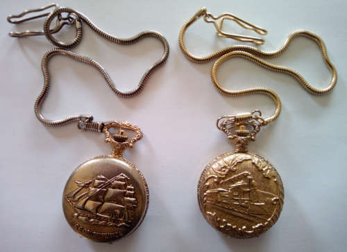 Collector`s Pocket Watch (1 bid for both - antimagnetic - require battery)