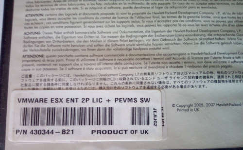 VMware Virtualization Software for HPE ProLiant Servers