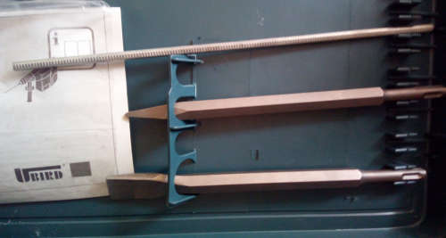 750W 30mm Electric Rotary Hammer Drill - 3 Modes - (Display - As New - With 2 SDS Chisel Bits)