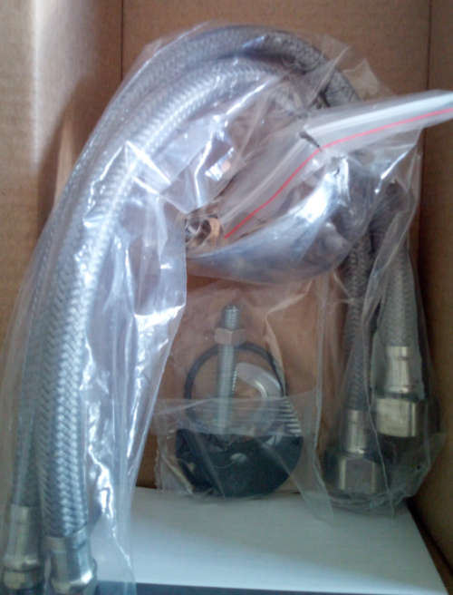 Basix Single Lever Deck Sink Mixer (Only 2 Available) Brass with Chrome Finish Inner & Outer