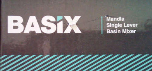 Basix Single Lever Basin Mixer (Only 1 Available) Brass with Chrome Finish Inner & Outer