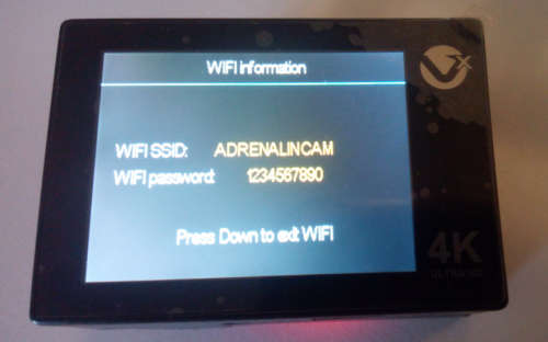 Late Entry - Volkano 4K HD Ultra Action Camera (16mp) - Wifi Viewing