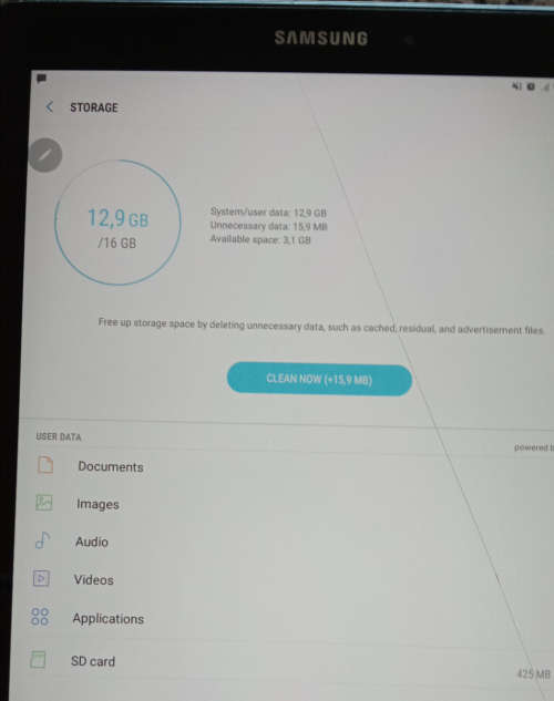 Samsung Galaxy Tab A 10.1`  (No Pen, Screenline Crack - Working Perfectly!)