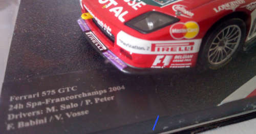 1:43 Highly Detailed Collectable 20th & 21st Century Ferrari Die-Cast Model (1 Bid for all 3)