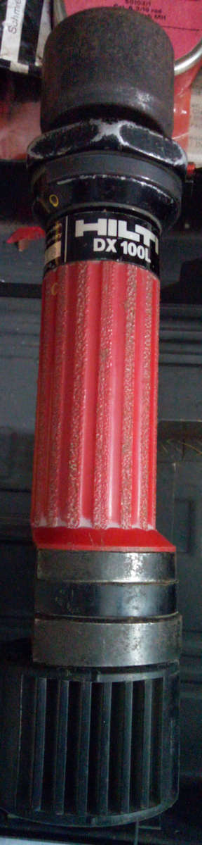 Hilti DX 100L Piston Drive Powder Actuated Concrete Nail Gun