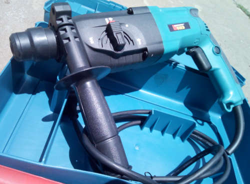 24mm 3 Mode - 700W Compact U-Bird Rotary Hammer Drill (2407) - Complete with Sds Bit Set! 1100rpm