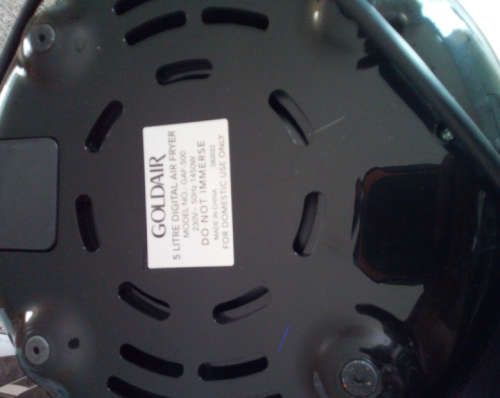 Compact Goldair 5L Digital Air Fryer (GAF-500) - Display Unit - Please Read - 100% Working Order