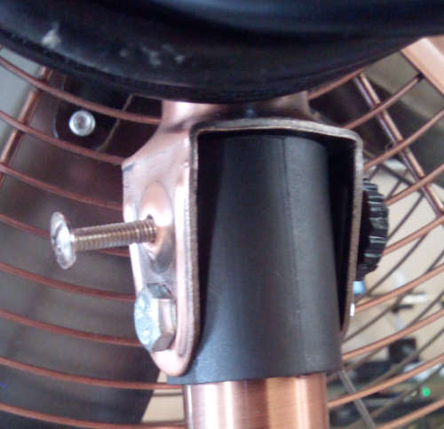 Goldair 40cm Copper Pedestal Fan (Cosmetics - Please Read - Gdpf-16c)