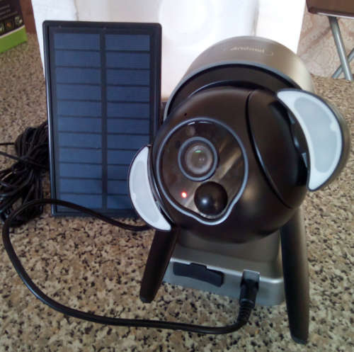 4g 5mp Solar Rechargeable CCTV Camera (Display - No Original Packaging)