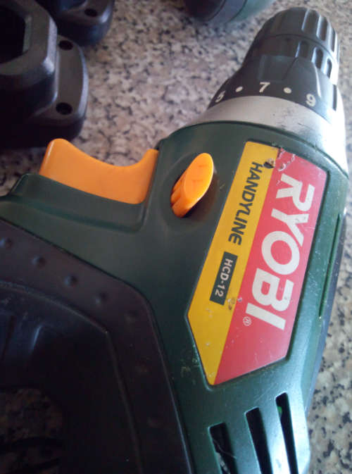 (Spares/Restoration) Ryobi 12V Cordless Driver Drill (HCD-12) - Display - Box Wear - 1 bid for both