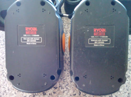 (Spares/Restoration) Ryobi 12V Cordless Driver Drill (HCD-12) - Display - Box Wear - 1 bid for both