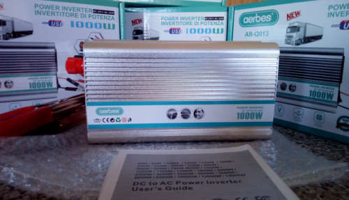 12v - 1000W DC/Solar Inverter