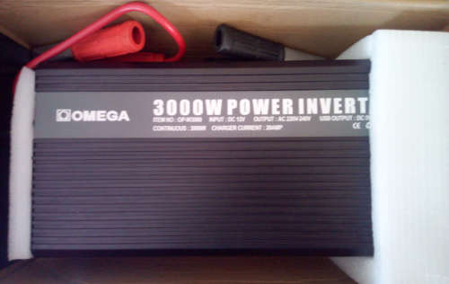 Omega 12v - 3000W Power Inverter (OP-3000 / Display)