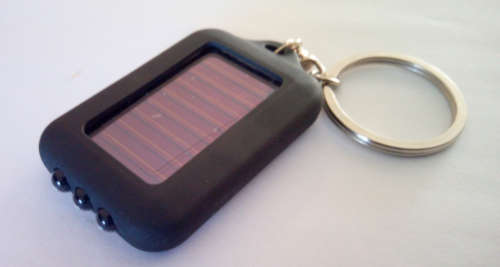 (3 Units) - Solar Led Torch Key-Chain (Durable & Life Lasting)
