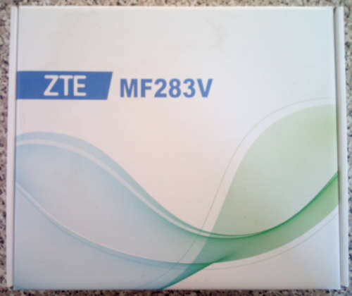 ZTE MF283V Router (Sim/Cable) Display - As New!