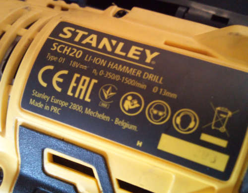 (Spares/Restoration) Stanley 18v Cordless Hammer Drill