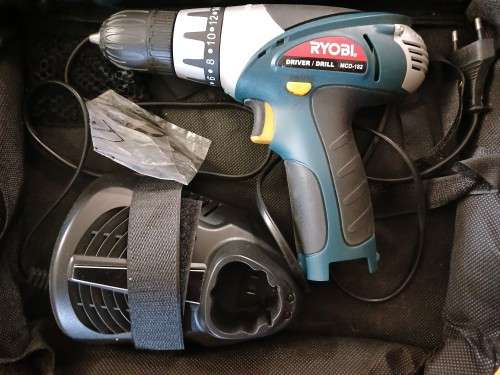 Ryobi 12V Cordless Driver Drill - Display - No Battery - Charger Included