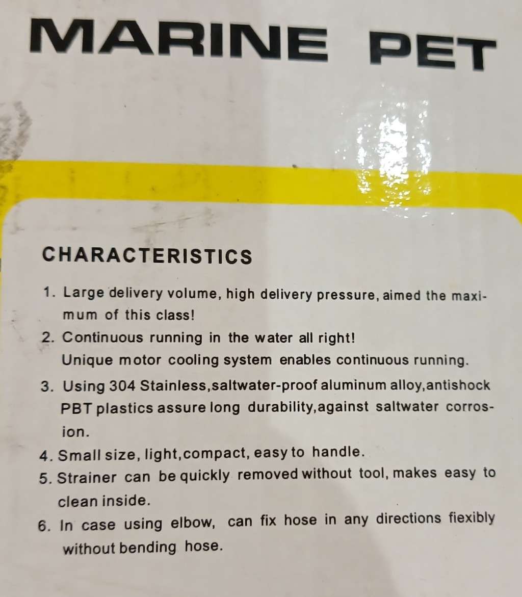 24v 70l p/m Submersible Waterpump