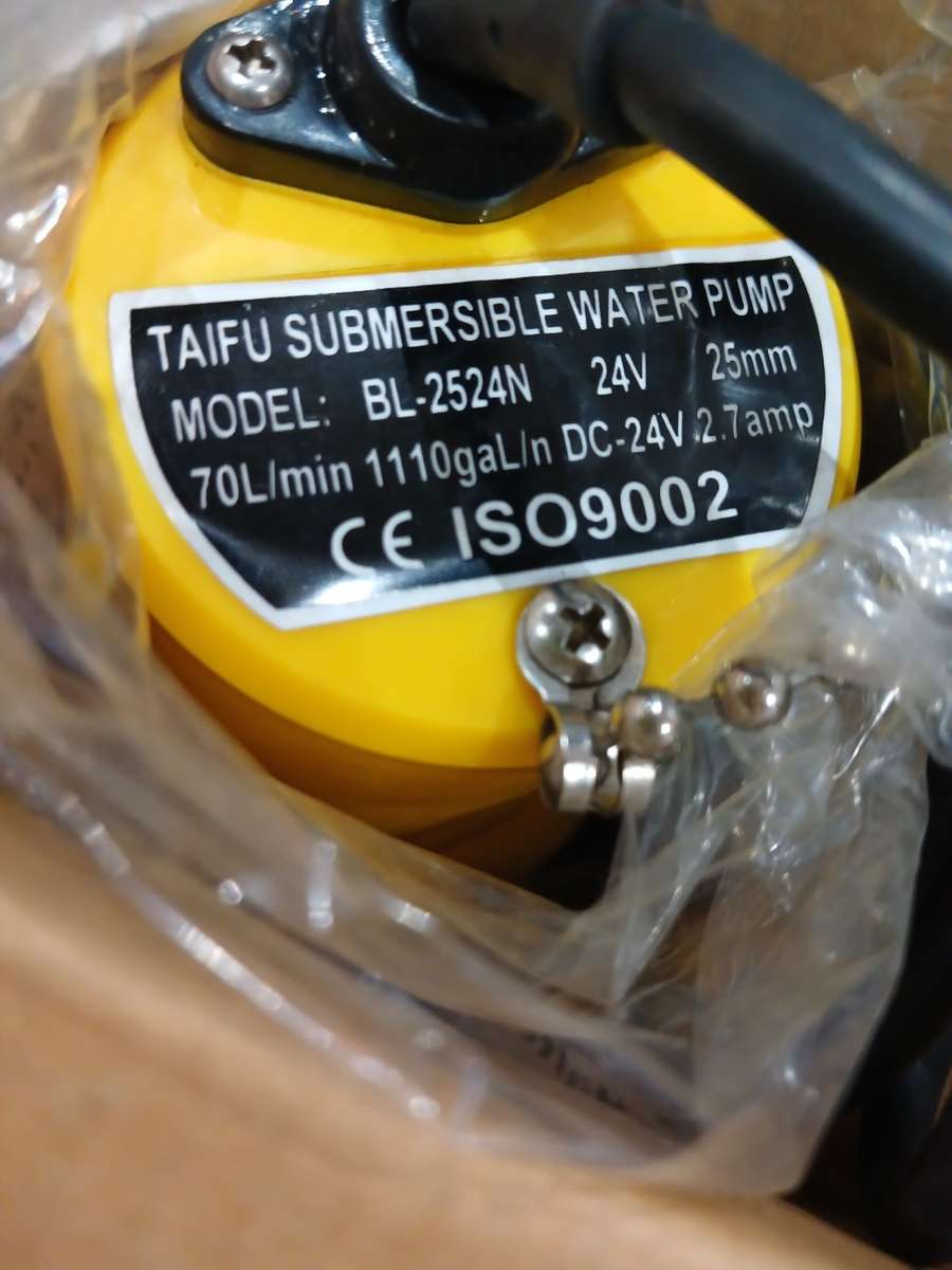 24v 70l p/m Submersible Waterpump