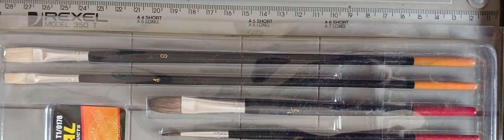 12 Piece Arts/Craft Paint Brushes (1 bid for 2 sets)