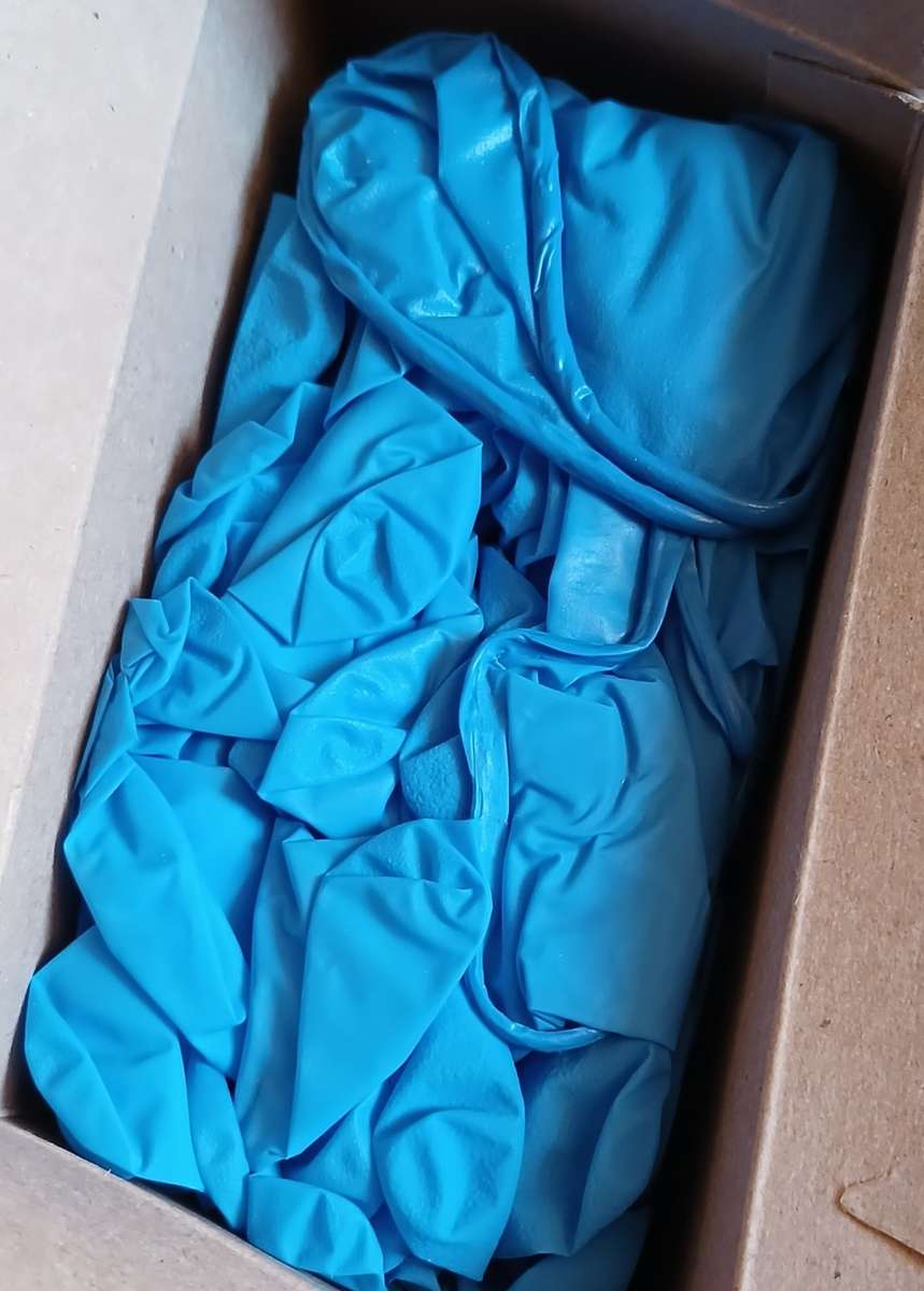 (200 piece) Nitrile Powder Free Multipurpose Disposable Gloves (X-Large)