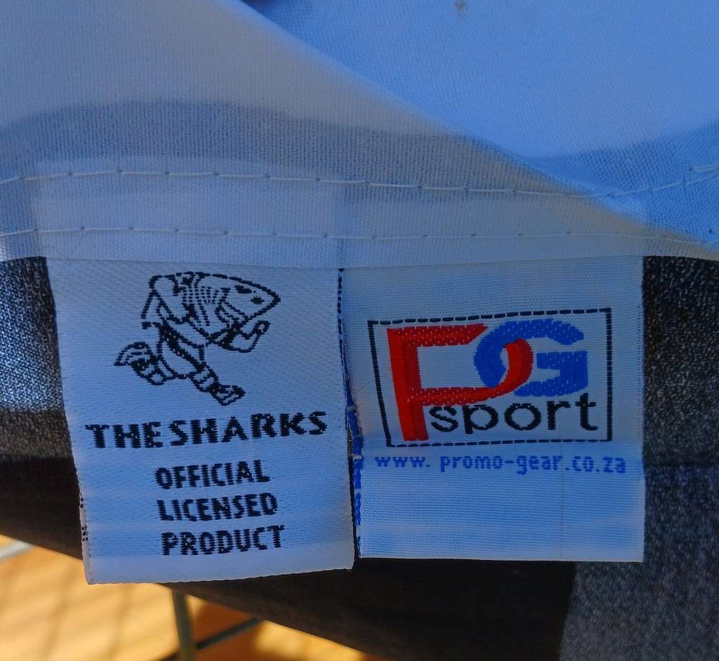 Sharks Polyester Flag/Banner (2000x1000mm) Bid for 2 piece