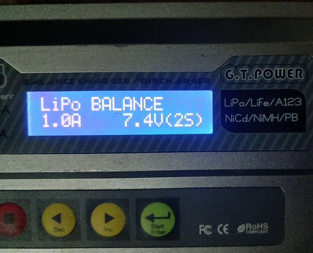 G.T. Power A6 A123/LiFe Compatible Intelligent Digital Multifunctional Balance Charger/Discharg