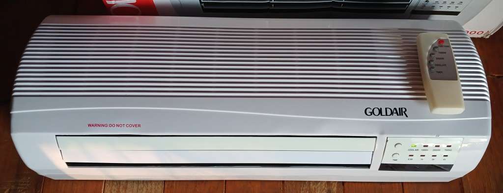 Please Read - Goldair PTC Wall Mounted Fan/Heater GWP-2000A (Remote Controlled) Package Wear