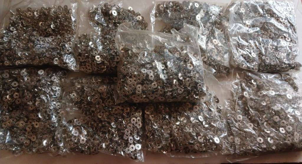 6.7kg Various Denim Buttons