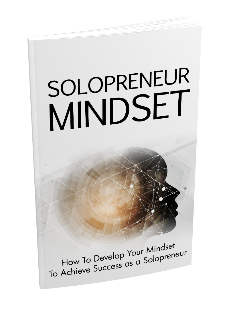 Solopreneur Mindset - 8 Pages Ebook