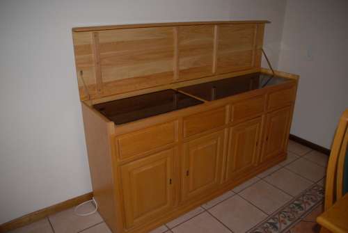 Dining room table,chairs and server