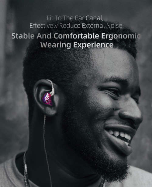 KZ ZST X 1DD+1BA Hybrid In-ear monitor earphones