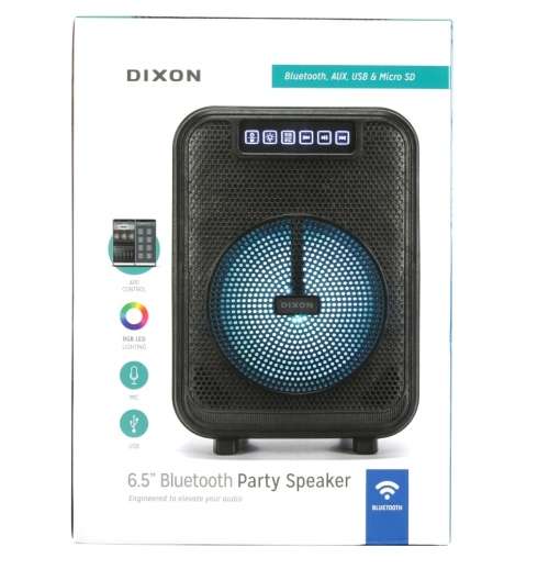 POWERFUL BLUETOOTH PARTY SPEAKER || 6.5-INCH BUILT IN GOOGLE APPS AND IOS CONTROL,FM,SD CARD||