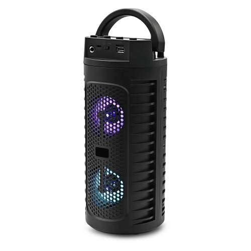 NEW ARRIVAL 2023 ||POWERFUL DUAL BLUETOOTH PORTABLE SPEAKER,PARTY LED LIGHT, FM,USB,SDC|| BARGAIN