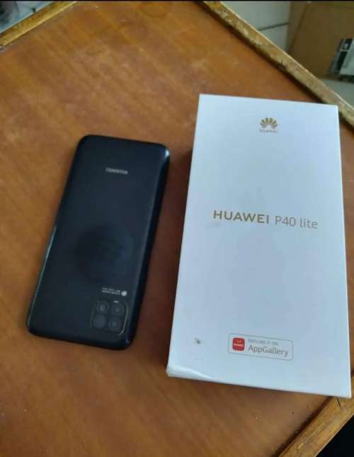 LIKE NEW HUAWEI P40 LITE || 6G - 128G || MIDNIGHT BLACK IMMACULATE CONDITION || BARGAIN
