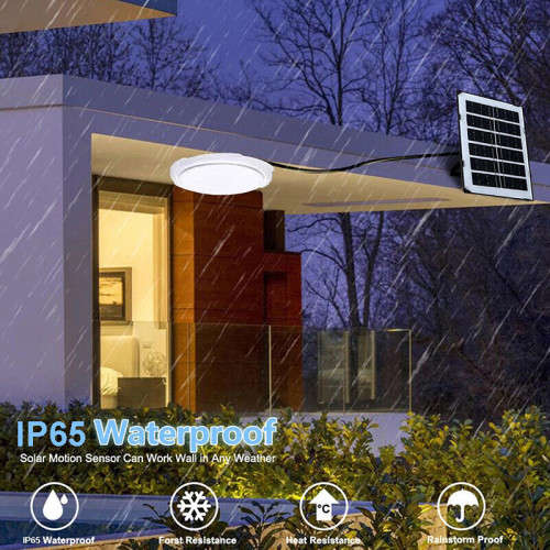 40W Solar Ceiling Lamp Home Chandelier Corridor Light with Remote Control