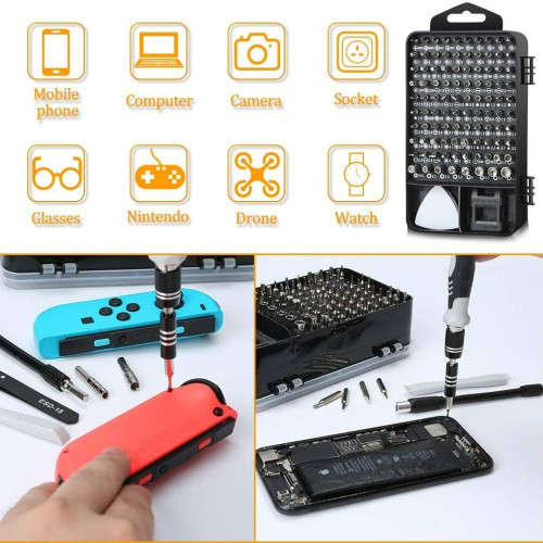115 in1 screwdriver set laptop mobile phone repair tool