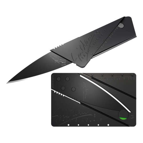 Credit Card Outdoor Camping Folding Pocket Knife Mini Survival Knife