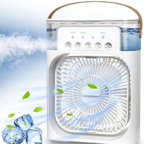 Mini air conditioning fan humidifier spray fan mobile air conditioning fan desktop cooling fan