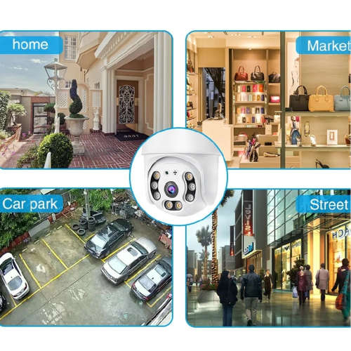 Outdoor Security Probe 360° Pan-tilt Rotating Wifi Surveillance Camera