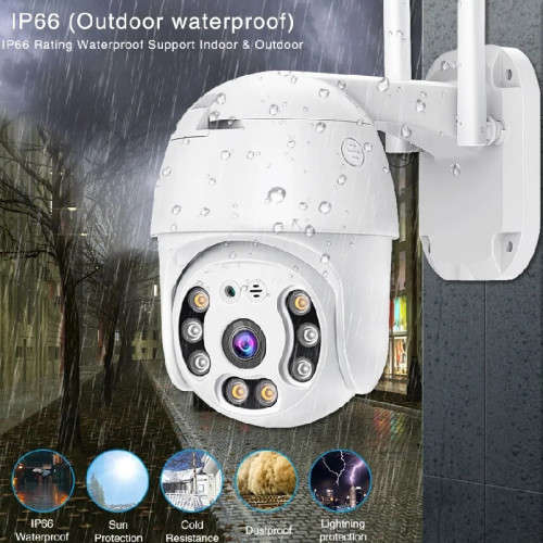 Outdoor Security Probe 360° Pan-tilt Rotating Wifi Surveillance Camera