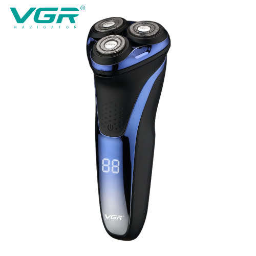 VGR Men`s Electric Shaver Washable Household Waterproof Lightweight Shaver for Men