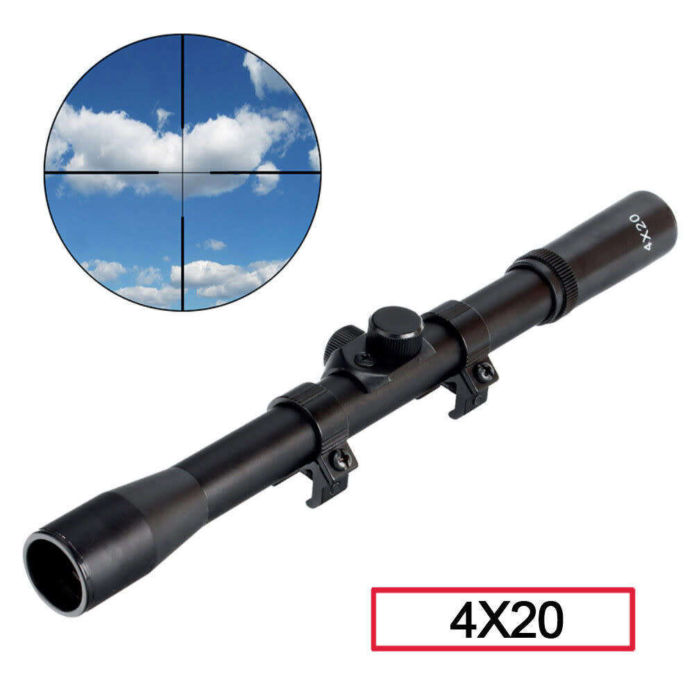 Rifle Scope for 22caliber Rifles and Air Gun 4 X 20mm
