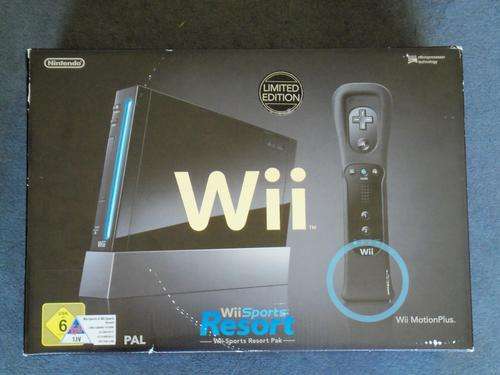 Nintendo Wii Black Limited Edition