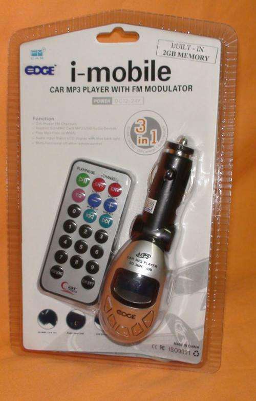 i-Mobile car Mp3 player with FM Modulator